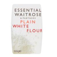 ราคา Essential Waitrose Plain White Flour 500g.Cake Bakery Pizza Roti เอสเซนเชียลไวท์โรสแป้งสาลี 500g.เค้ก เบเกอรี่ พิซซ่า (4979050494)