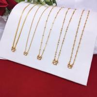 ราคา สร้อยคอทอง สร้อยทอง สร้อยแฟชั่น คละลาย ความยาว 16 นิ้วทำจากทองเหลืองชุบทองแท้ ใส่อาบน้ำได้ (18808132644)