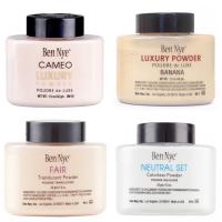 ราคา เครื่องสำอางสำหรับผิวหน้า แป้งฝุ่น Ben Nye Fair Translucent, Banana, Cameo, Buff, Neutral Set, Pretty Pink, Banana Light (11509396977)