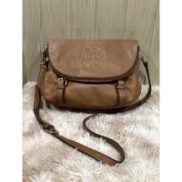 ราคา กระเป๋าสะพายหนังแท้แบรนด์ Bean pole (2931585385)