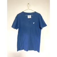 ราคา เสื้อยืดคอวี แขนสั้น สีน้ำเงิน Size M (10086185140)