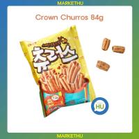 ราคา [CROWN] ขนมขบเคี้ยว Churros Original 84 กรัม/กรอบ สไตล์เกาหลี (23878101890)