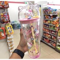 ราคา แก้วโดมคิตตี้ แก้วลายคิตตี้สุดน่ารักพร้อมโมเดลบนฝาโดม (10001671660)