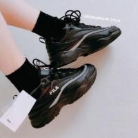 ราคา #preorder FILA ray black/white silver reflect (940398570)