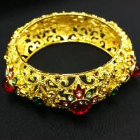 ราคา กำไลข้อมือทอง ประดับทับทิม สำหรับชุดไทย กำไล ชุดไทย (1615928821)