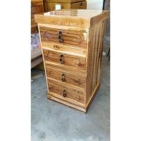 ราคา ตู้ลิ้นชักไม้สักแท้ ตู้ลิ้นชักหัวเตียง 4 ลิ้นชัก (สูง 90 ซม. * กว้าง 50 ซม. * ลึก 48 ซม.) (23300747988)