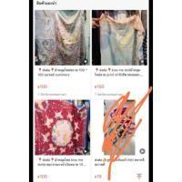 ราคา ส่งต่อ ผ้าคลุมไหล่Summery1ผืน ภาพคลุมไหล่ kiss me doll2ผืน (21460490660)