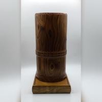 ราคา แจกันไม้ งาน Handmade สินค้าญี่ปุ่นมือสอง (1653512513)