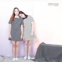 ราคา ส่งต่อ Frontnine brand รุ่น Ally dress - White scott size M (สภาพ 99%) (956631901)
