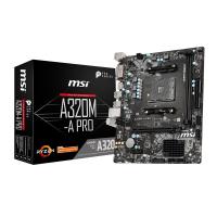 ราคา MAINBOARD (เมนบอร์ด) AM4 MSI A320M-A PRO (AM4) - ประกัน 3 (22526763618)