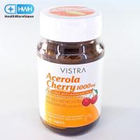 ราคา Vistra Acerola Cherry 1000mg 45 เม็ด วิสทร้า อะเซโรลาเชอร์รี่ 45 เม็ด (6118270938)