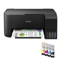 ราคา [ส่งฟรี]Epson EcoTank L3110 เครื่องพิมพ์ 3 IN 1 PRINT SCAN COPY พร้อมหมึกแท้ 1 ชุด (2437152301)