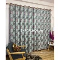 ราคา ลดราคา! ผ้าม่านประตู ม่านประตูสำเร็จรูป ปักลายวินเทจ (8197283463)