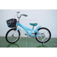 ราคา จักรยานเด็กญี่ปุ่น - ล้อ 18 นิ้ว - ไม่มีเกียร์ - สีฟ้า [จักรยานมือสอง] (22535969416)