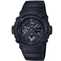 ราคา Casio G-Shock นาฬิกาข้อมือผู้ชาย สายเรซิ่น รุ่น AW-591BB,AW-591BB-1A - สีดำ (283181215)
