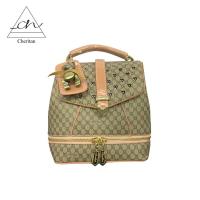 ราคา Cheritan กระเป๋า 3in1 รุ่นG1-1 ฉลุติดครัสตัล กระเป๋าเป้ กระเป๋าสะพาย เชอริตัน (4014036592)
