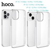 ราคา Hoco เคสสำหรับ iPhone 11/12/13/14/14 Plus/14 Pro/14 Pro Max/13 Pro/13 Pro Max/12 Pro/12 Pro Max/11 Pro Max เคสนิ่มใส (2799287575)