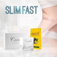 ราคา SLIM FAST (ส่งฟรี) เซ็ตคาโรไลน์ลดน้ำหนัก ผอมเพรียวกระชับทุกสัดส่วน Caroline ของแท้ 100% (22451542911)