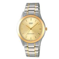 ราคา CASIO นาฬิกาผู้ชาย สองกษัตริย์ Gent quartz สายสแตนเลส รุ่น MTP-1128G-9ARDF (7906638039)