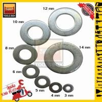 ราคา แหวนอีแปะ 3 - 14 มิล แหวนอีแปะรองรีเวท แหวนรอง แหวนอีแปะ แหวนแบน (ห่อเล็ก) (5893484304)