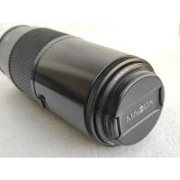 ราคา เลนส์ ออโต้ minolta AF red Zoom 75-300mm f4.5(32)-5.6 มีMacroMount A หน้าเลนส์ขนาด 55 มม พร้อมฝาหน้าท้าย Excellent (5891100581)