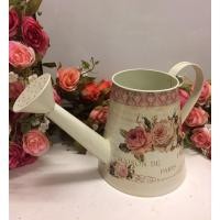 ราคา บัวรดน้ำสไตล์วินเทจ กุหลาบชมพูไซส์ใหญ่ (211141077)