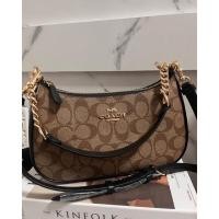 ราคา Coach Teri Shoulder Bag In Signature Canvas แท้ % (20244619741)