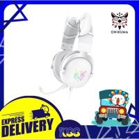 ราคา หูฟังเกมมิ่งส์ Onikuma Gaming Headset X11 RGB Limited Edition white (14346540398)