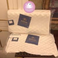 ราคา เครื่องนอน Hilton หมอนหนุนเพื่อสุขภาพ โรงแรม 5 ดาว ✨ หมอนยางพารา (9290597198)