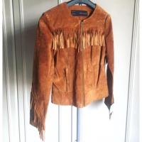 ราคา เสื้อแจ็คเก็ต เสื้อหนัง แบรนด์ Zara ไซส์ xs ของแท้ อก 34 (3908403209)