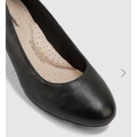 ราคา Hush Puppies Carmel Black รองเท้าส้นสูงมือสอง (3147228945)