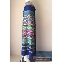 ราคา ซิ่นผ้าฝ้ายมัดหมี่ทอมือหมักโคลนลายพิเศษ (5762056435)