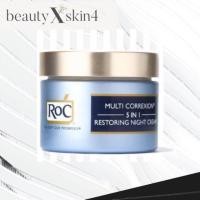 ราคา (แท้พร้อมส่ง19-20ธค ❗️)ROC multi correxion 5 in 1 restoration night repair 48g (2092693731)