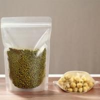 ราคา ถุงซิปล็อค ถุงพลาสติกขุ่น มีซิปล็อคก้นตั้งได้ (แพค 48-50ใบ) (17280823469)