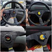 ราคา พวงมาลัย MOMO SPOON พร้อมแป้นแตร พวงมาลัยspoon อุปกรณ์ครบปั้มครบงานเหมื่อน ขนาด13.8นิ้ว (20652200951)