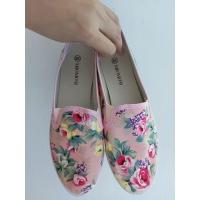 ราคา รองเท้าสลิป-ออน MIOMORI แท้ใหม่ 100% สีชมพูลายดอกไม้ ไซด์ 38 (3635171823)