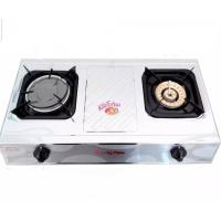 ราคา Lucky Flame เตาแก๊สตั้งโต๊ะ หัวเตาทองเหลือง+อินฟาเรดHQ-2112S(โฉมไหม่) (3748816330)