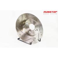 ราคา RUNSTOP รันสตอป brake disc จานเบรค หน้า เจาะรู เซาะร่อง BSL ขนาดเดิม 240 HONDA รุ่น CIVIC 92 95 EG 1.5 1.6 BRIO CIVIC (19188296414)