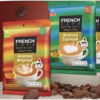 ราคา กาแฟ3อิน1 French cafe Aromax Espresso เฟรนซ์ คาเฟ่ อโรแม็ช์ เอสเพรสโซ่ 9ซอง (15651329417)