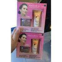 ราคา Laurence ผิวหน้าขาวใส ไร้ฝ้า 15g + กันแดด 15 g (482453099)