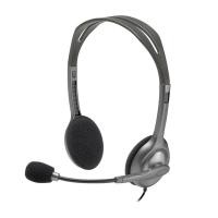 ราคา หูฟัง Logitech H110 Stereo On-Ear Headset รับประกันศูนย์ 2 ปี (11697633740)