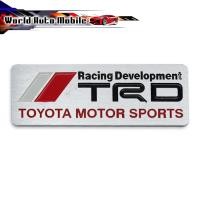 ราคา โลโก้ ติดท้าย เพลส "TRD Motor Racing" โตโยต้า โคโรลล่า อัลติส Corollar Altis, Camry, Hilux Vigo, Vios, Fortuner Toyota (9214875361)