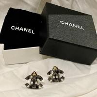 ราคา แท้100% ต่างหู CHANEL มือสองแบบหนีบ AUTHENTIC CHANEL SECONDHAND Clip-On Earring (3338429711)