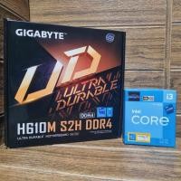 ราคา CPU (ซีพียู) INTEL CORE I3 12100 (มีการ์ดจอในตัว) (LGA 1700) + GIGABYTE H610M S2H DDR4 มือ2 มีประกันศูนย์ไทย (22660498989)