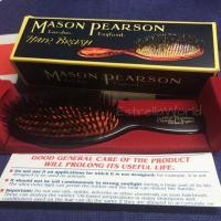 ราคา แปรงหวีผม Mason Pearson ขนหมูป่า pure bristle pocket แท้ (124195921)