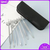 ราคา ส่งไวสต๊อกไทย!! 7ชิ้น ที่กดสิว ( ฟรีกระเป๋า) ชุดกดสิว อุปกรณ์กดสิว ไม้กดสิว กำจัดสิวเสี้ยน สแตนเลส พกพาสะดวก (4196052389)