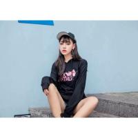 ราคา เสื้อฮู๊ดแขนยาว ลายพิ้งแพนเตอร์ (1699829588)