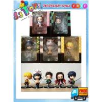 ราคา SS Toys โมเดล ดาบพิฆาตอสูร Kimetsu no Yaiba 5ตัว เกรดA สูง8ซม. มีกล่อง (4671168436)