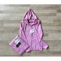ราคา ☀Uniqlo Jacket hood กัน uv AIRism☀ ►สีชมพู◄ (21391118171)