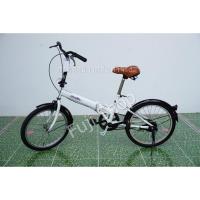 ราคา จักรยานพับได้ญี่ปุ่น - ล้อ 20 นิ้ว - ไม่มีเกียร์ - สีขาว [จักรยานมือสอง] (23538706576)